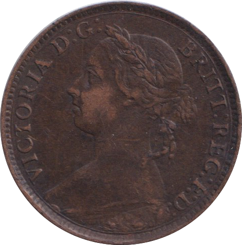 1894 FARTHING ( VF )