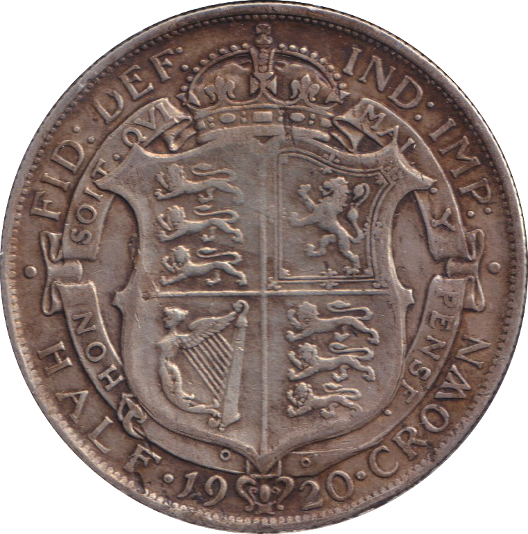 1920 HALFCROWN ( GF )