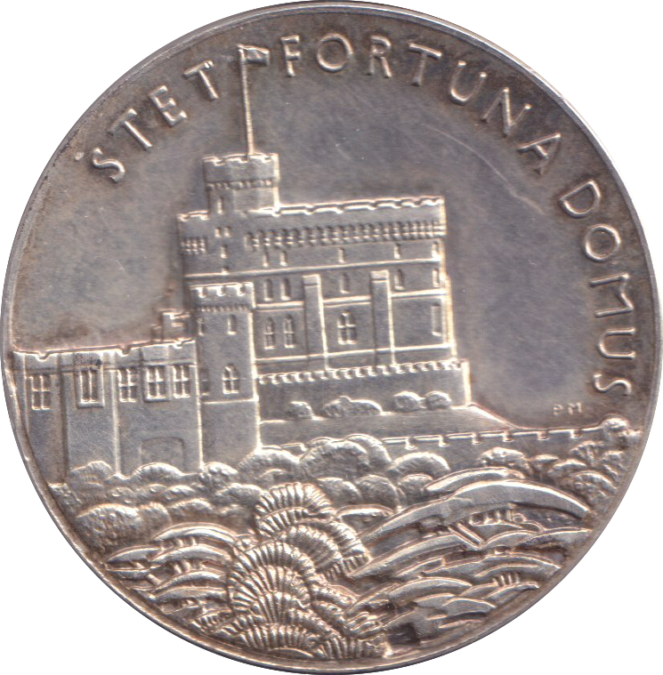 1935 SILVER STET FORTUNA DOMUS MEDALLION