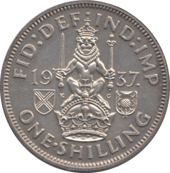 1937 SCOTTISH SHILLING ( PROOF )