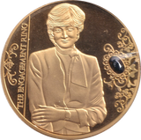 1997 DIANA - HER LIFE IN JEWELS MEDALLION