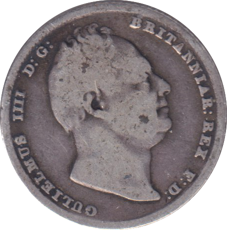 1835 SIXPENCE ( FINE )