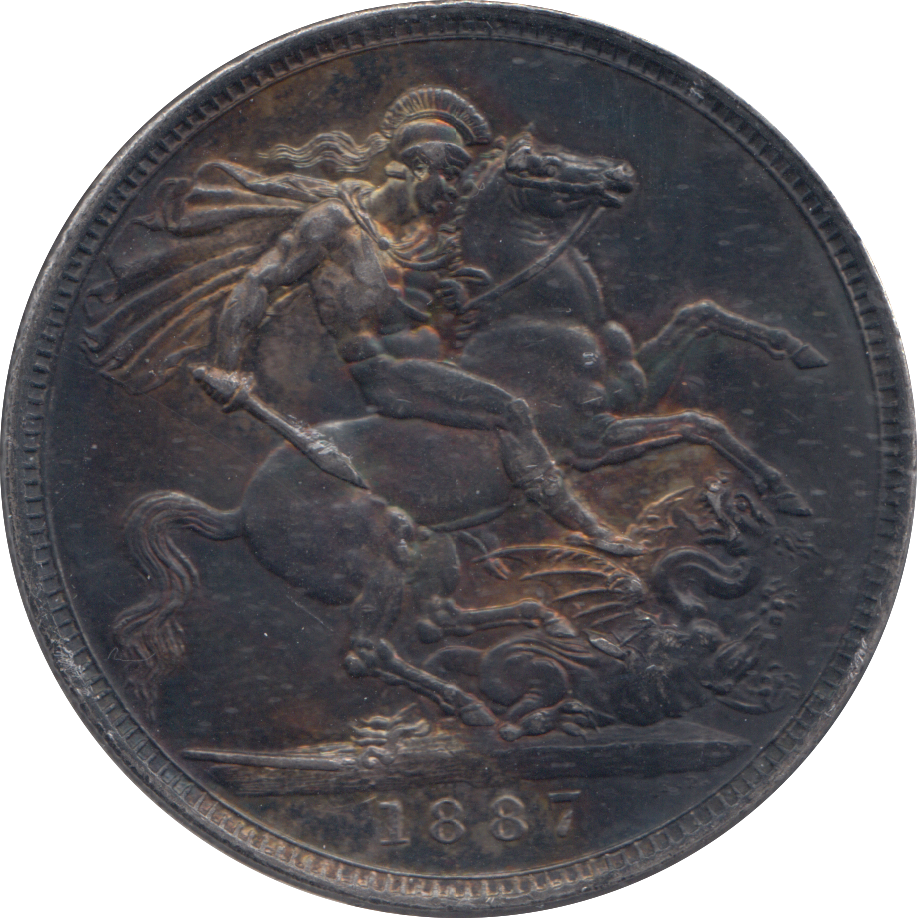 1887 CROWN ( UNC )