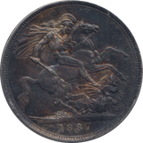 1887 CROWN ( UNC )