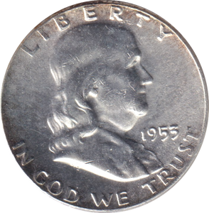 1953 SILVER HALF DOLLAR USA
