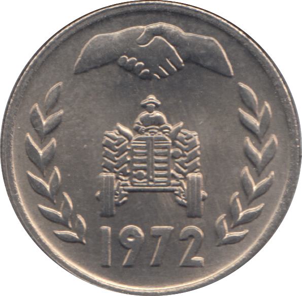 1972 1 DINAR ALGERIA