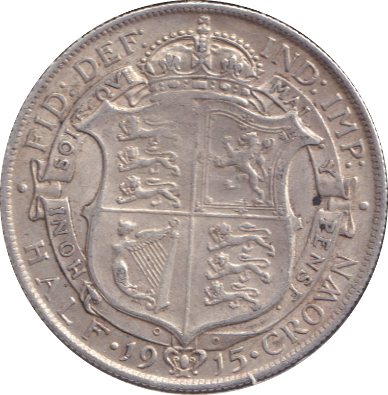 1915 HALFCROWN ( GVF )