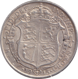 1915 HALFCROWN ( GVF )