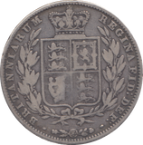 1844 HALFCROWN ( GF )