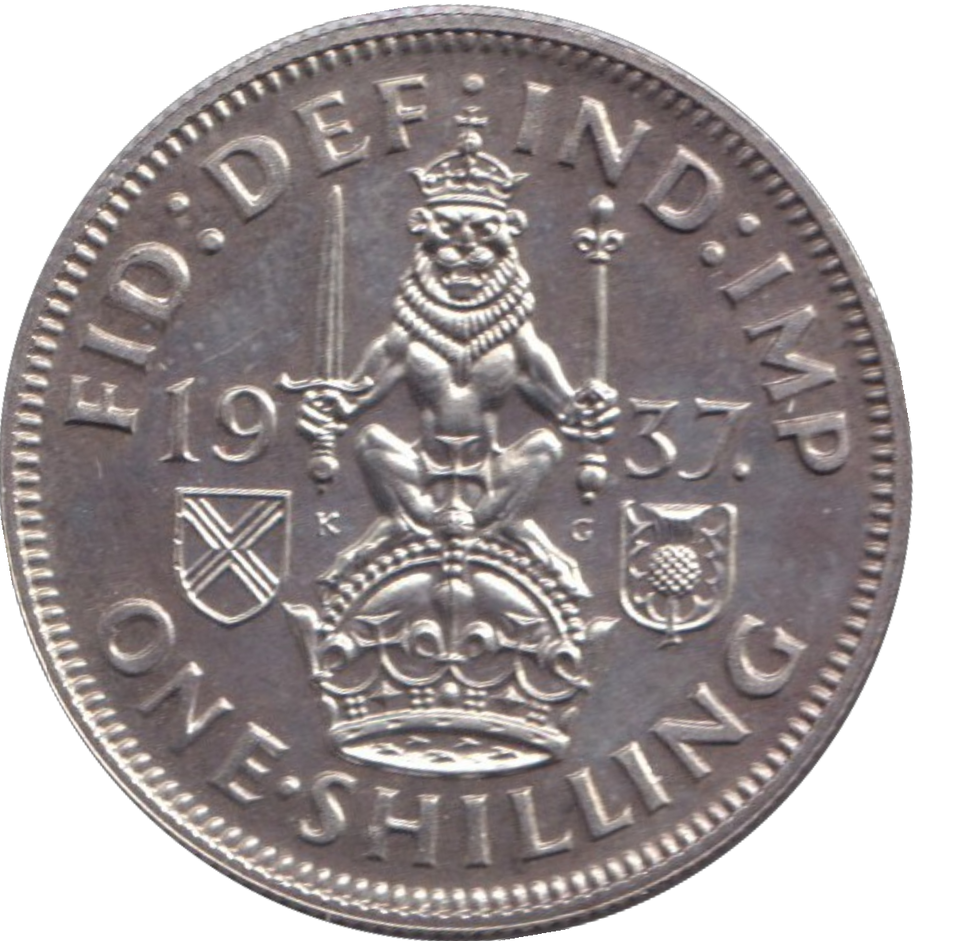 1937 SCOTTISH SHILLING ( PROOF )