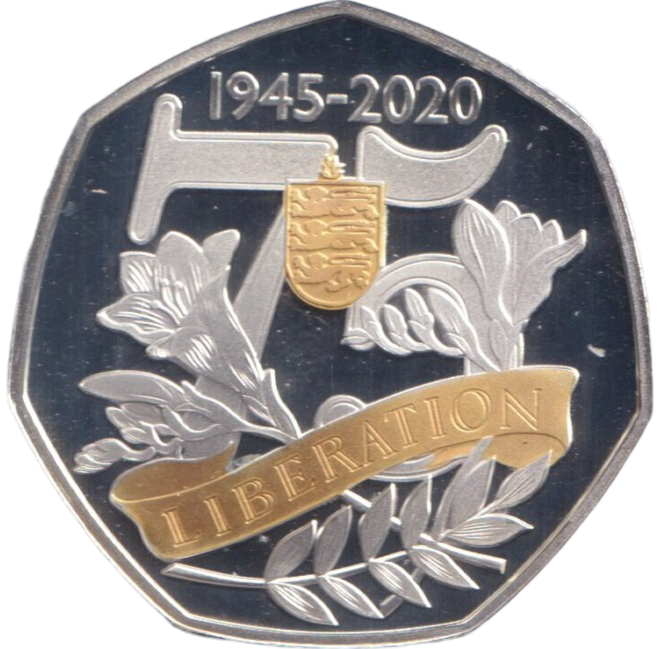 2020 SILVER PROOF 50P GUERNSEY
