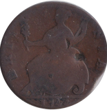 1744 HALFPENNY ( NF )
