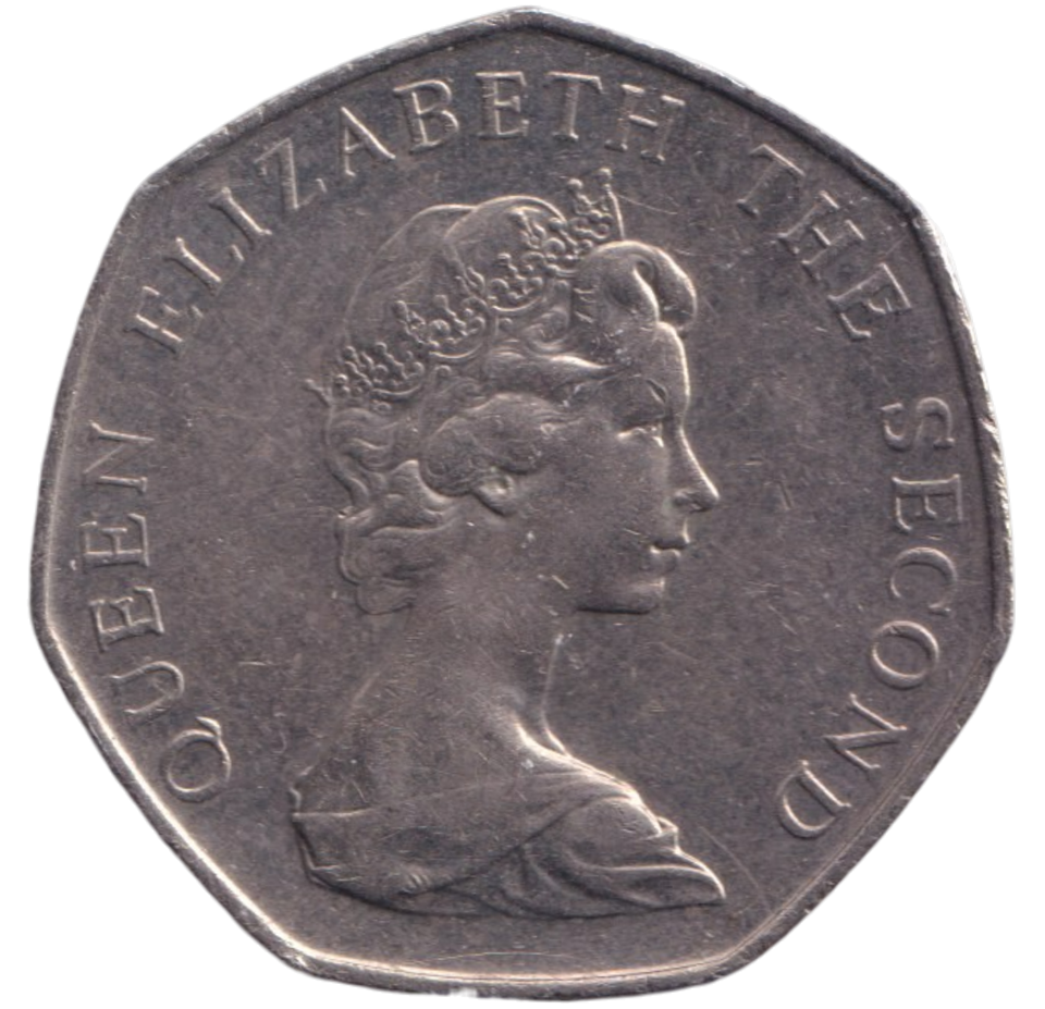 1998 50P WOLF FALKLAND ISLANDS