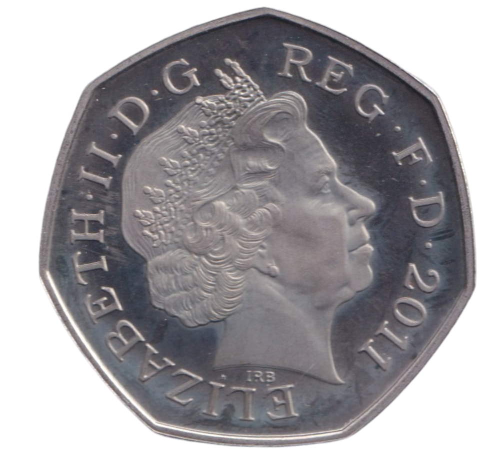 2011 PROOF 50P