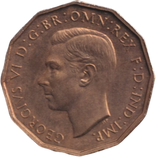 1937 THREEPENCE ( PROOF )