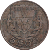 1937 5 ESCUDOS PORTUGAL