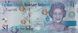 2014 ONE DOLLAR CAYMAN ISLANDS BANKNOTE REF-1784