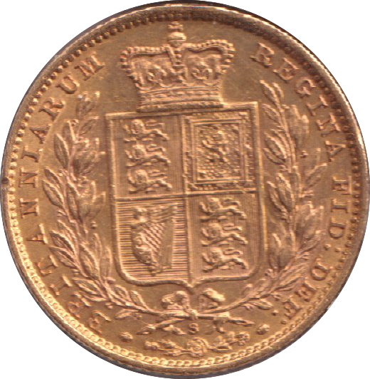 1880 SOVEREIGN SYDNEY MINT ( EF )