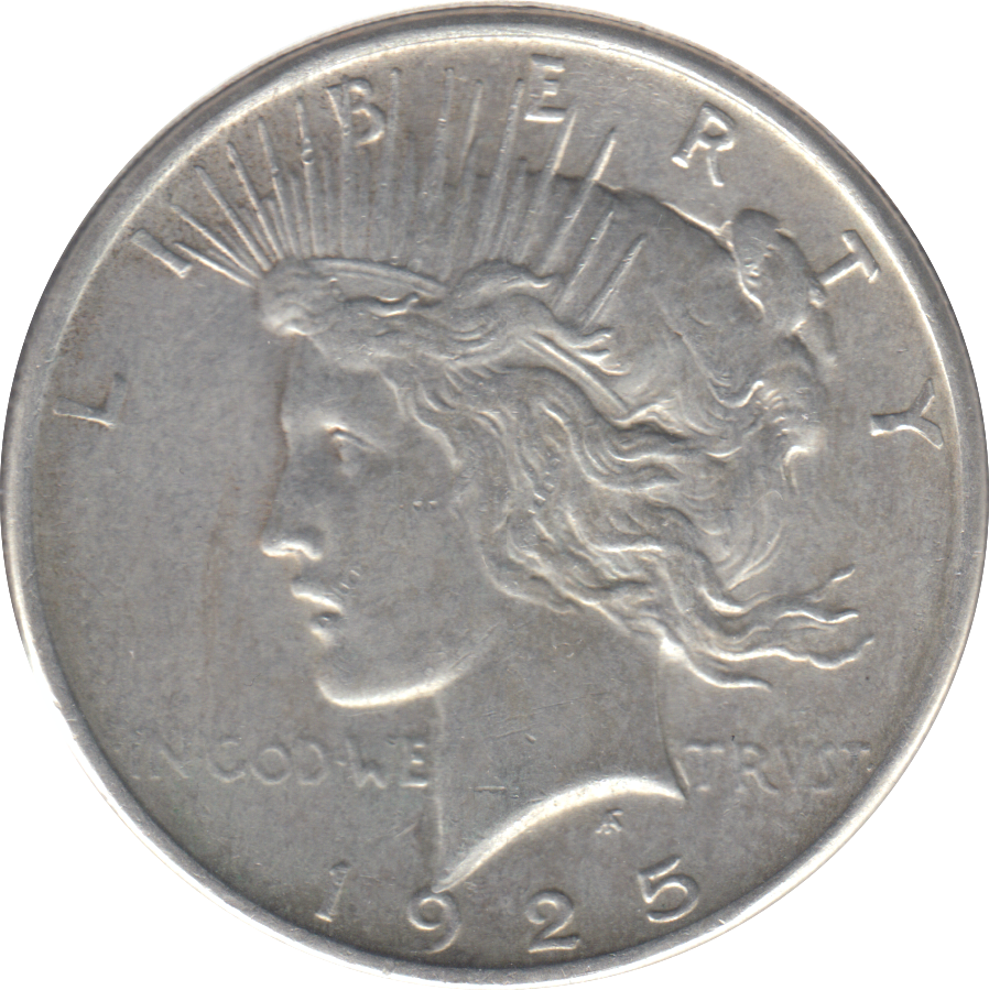 1925 SILVER ONE DOLLAR USA