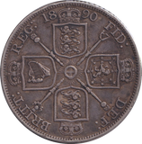 1890 DOUBLE FLORIN ( VF )