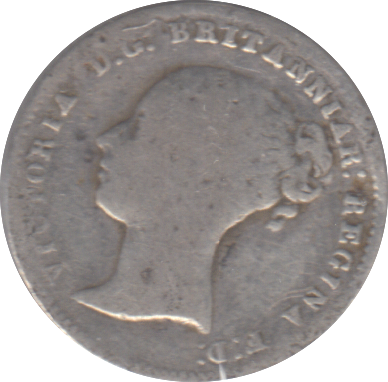1844 THREEPENCE ( FINE )