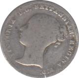 1844 THREEPENCE ( FINE )