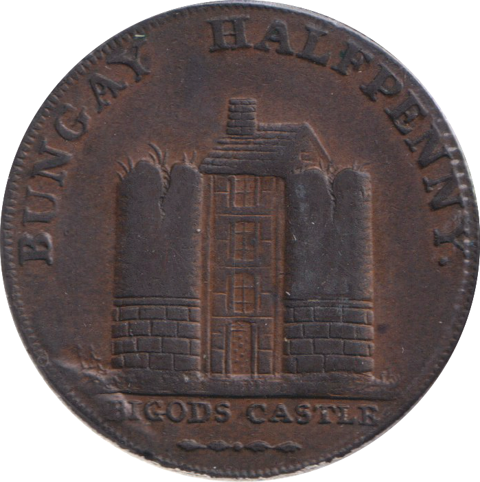 1794 HALF PENNY TOKEN BUNGAY