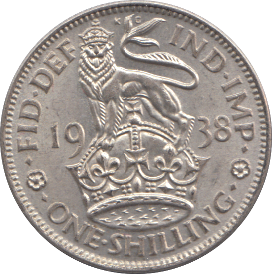 1938 SHILLING ( UNC )