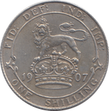1907 SHILLING ( GVF )