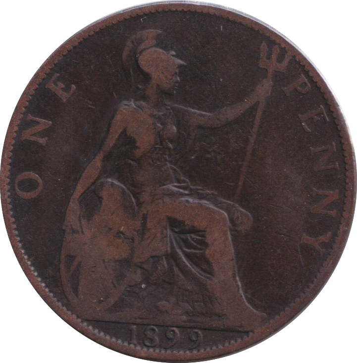 1899 WIDE SPACED PENNY ( FINE )