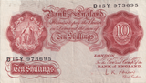 TEN POUNDS BANKNOTE O'BRIEN £10 REF-106
