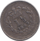 1843 THREE HALFPENCE ( GVF )