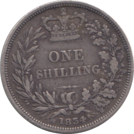 1834 SHILLING ( GF )