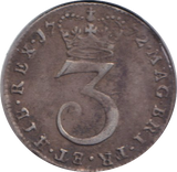 1772 MAUNDY THREEPENCE ( GF )