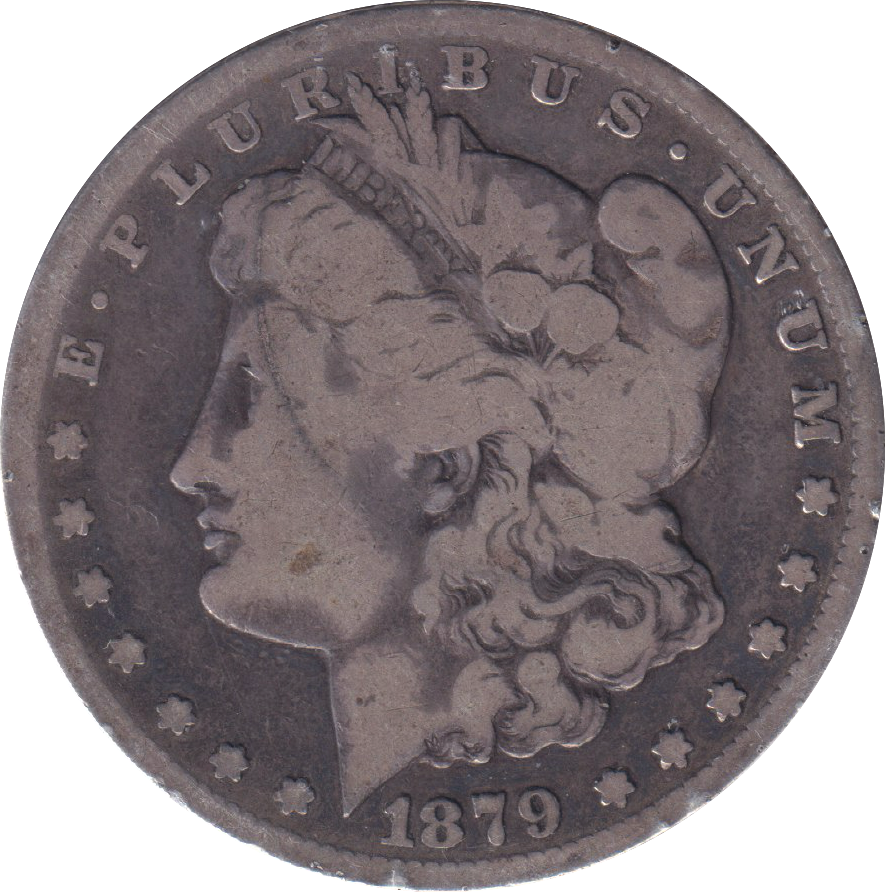 1879 SILVER MORGAN DOLLAR USA