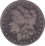 1879 SILVER MORGAN DOLLAR USA