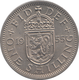 1955 SCOTTISH SHILLING ( UNC )