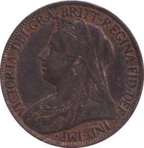 1901 FARTHING ( VF )