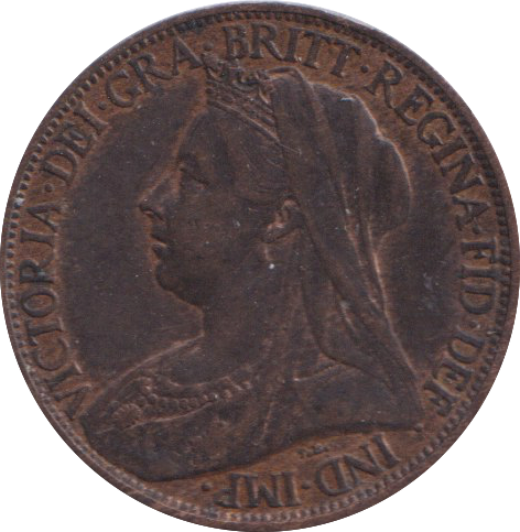 1901 FARTHING ( VF )