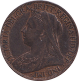 1901 FARTHING ( VF )
