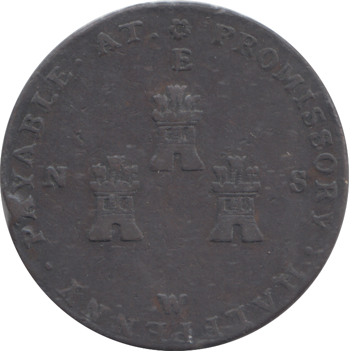 1794 MACCLESFIELD HALFPENNY TOKEN