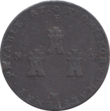 1794 MACCLESFIELD HALFPENNY TOKEN
