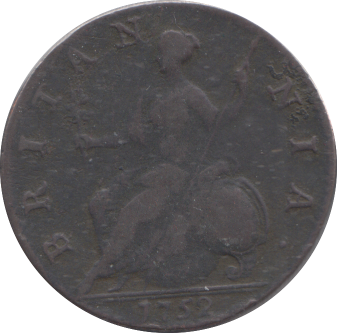 1752 HALFPENNY ( GF )
