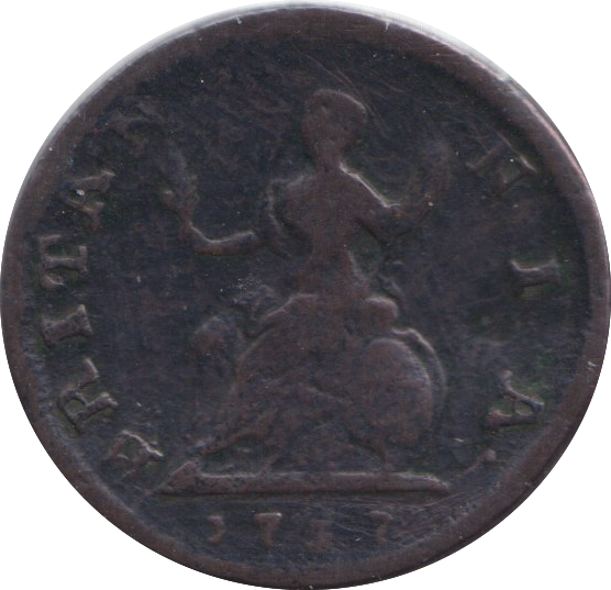 1737 FARTHING ( FINE )