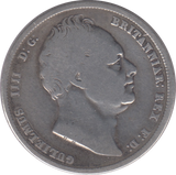 1836 HALFCROWN ( FINE ) 2