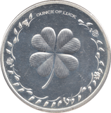 2018 SILVER 1oz LUCKY FOUR LEAF MEDAL