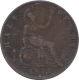 1874 HALFPENNY ( GF )