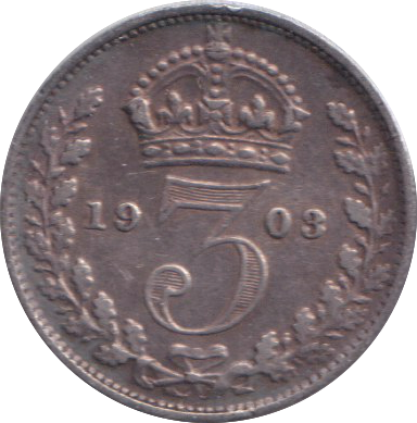 1903 THREEPENCE ( GF )