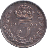 1903 THREEPENCE ( GF )