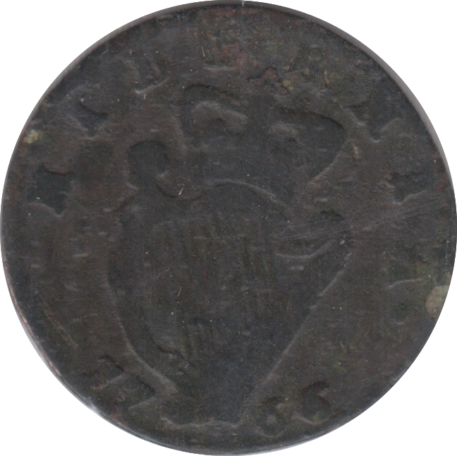 1766 IRELAND HALFPENNY ( NF )